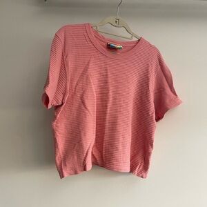 Big Bud Press Pink Ribbed T-shirt